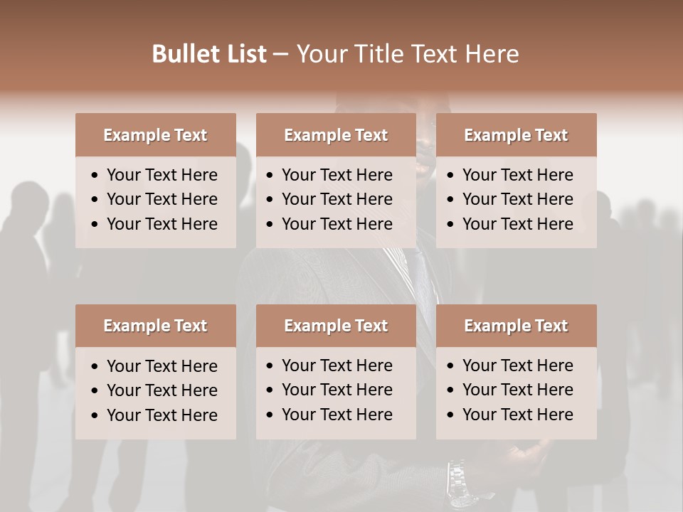 Entrepreneur Elegant Staff PowerPoint Template