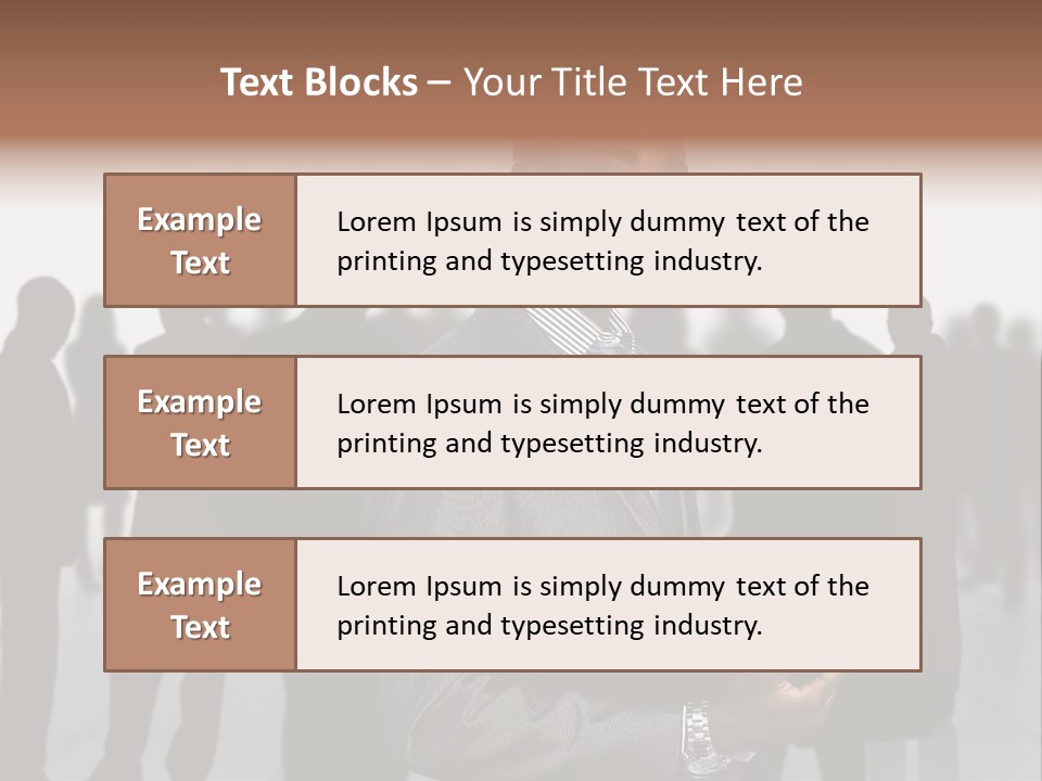 Entrepreneur Elegant Staff PowerPoint Template