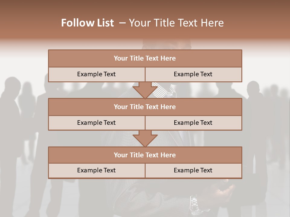 Entrepreneur Elegant Staff PowerPoint Template