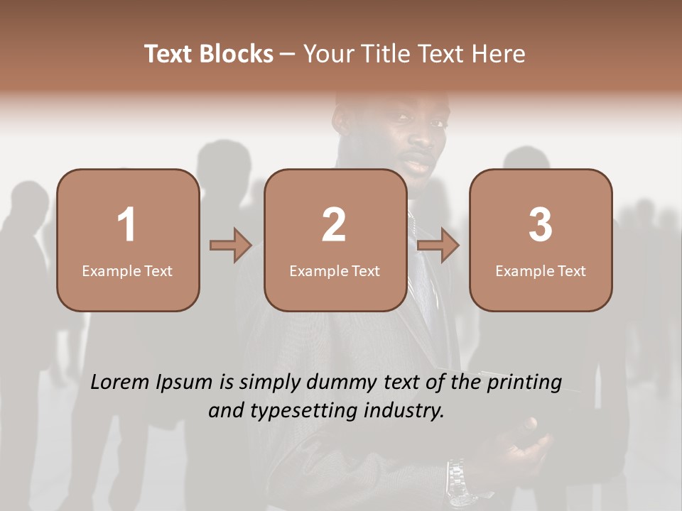 Entrepreneur Elegant Staff PowerPoint Template