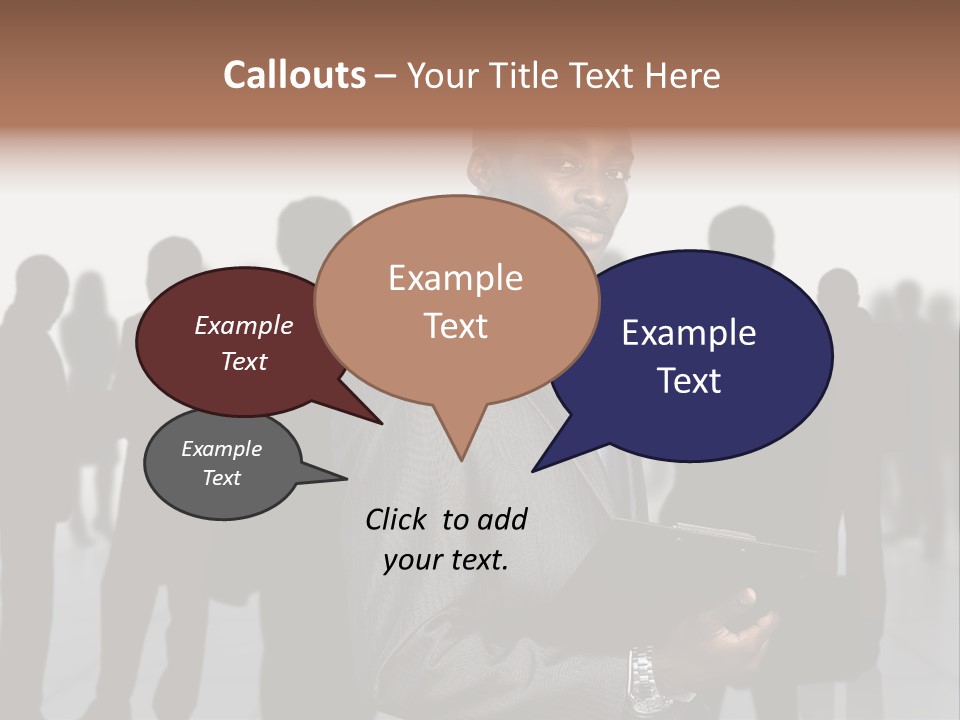 Entrepreneur Elegant Staff PowerPoint Template