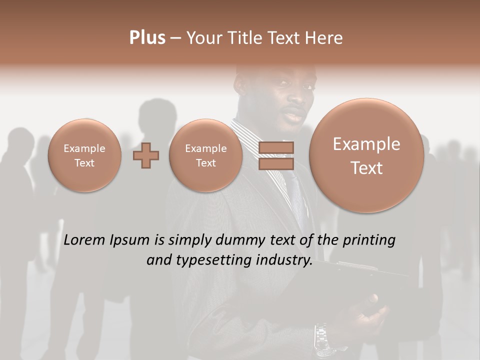 Entrepreneur Elegant Staff PowerPoint Template