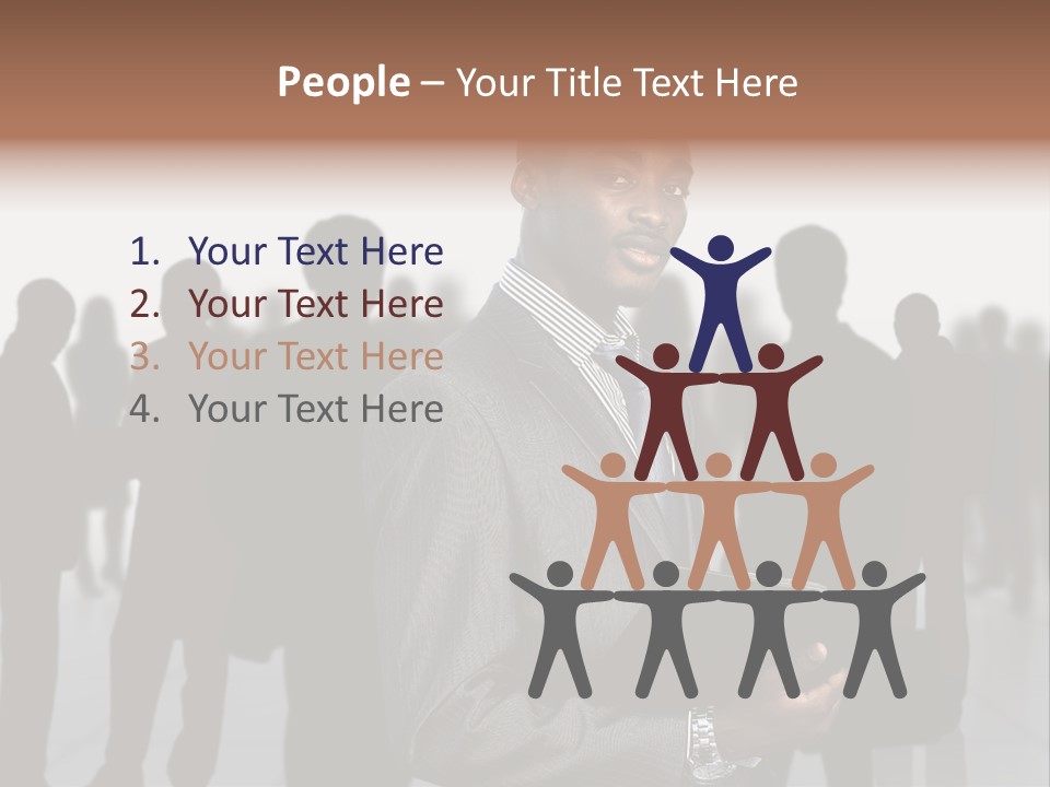 Entrepreneur Elegant Staff PowerPoint Template