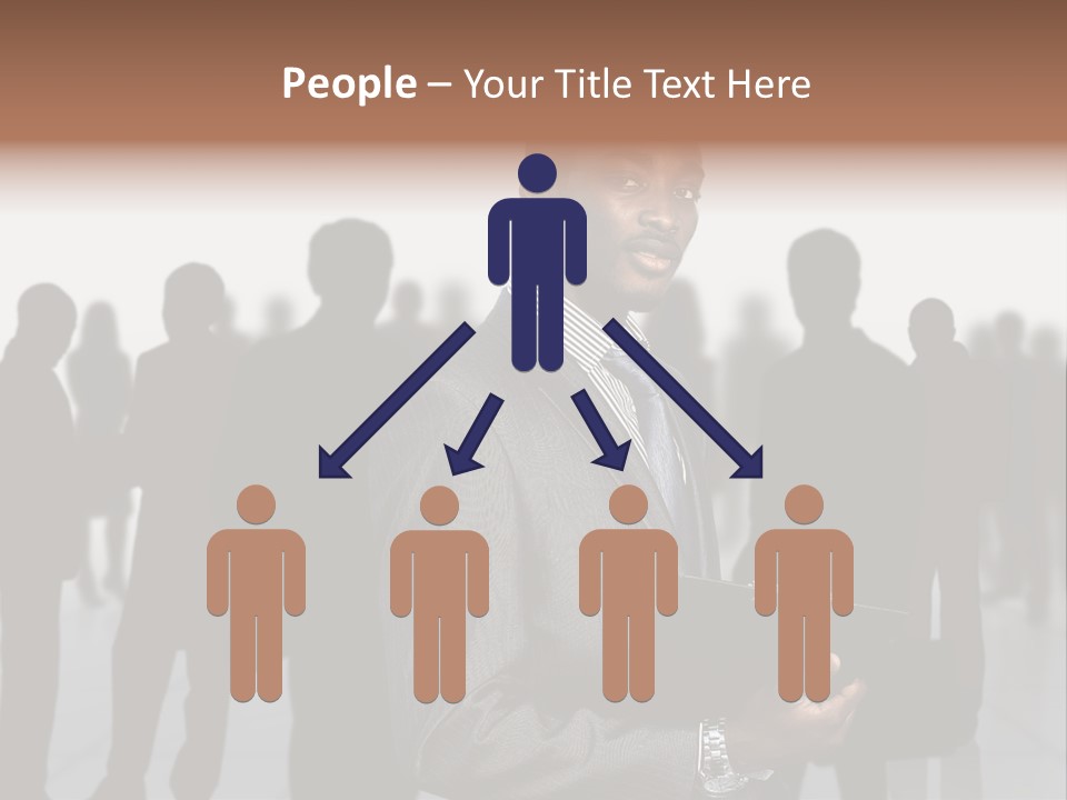 Entrepreneur Elegant Staff PowerPoint Template