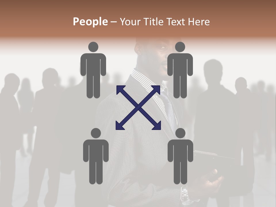 Entrepreneur Elegant Staff PowerPoint Template