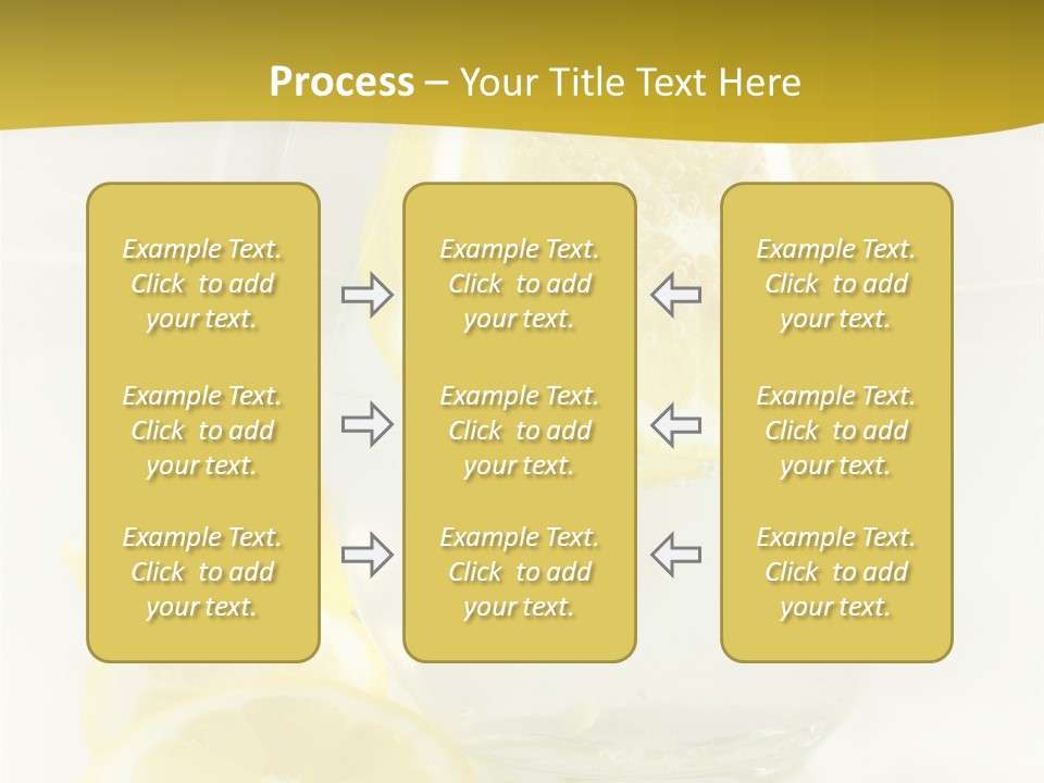 Dishware Purity Potable PowerPoint Template