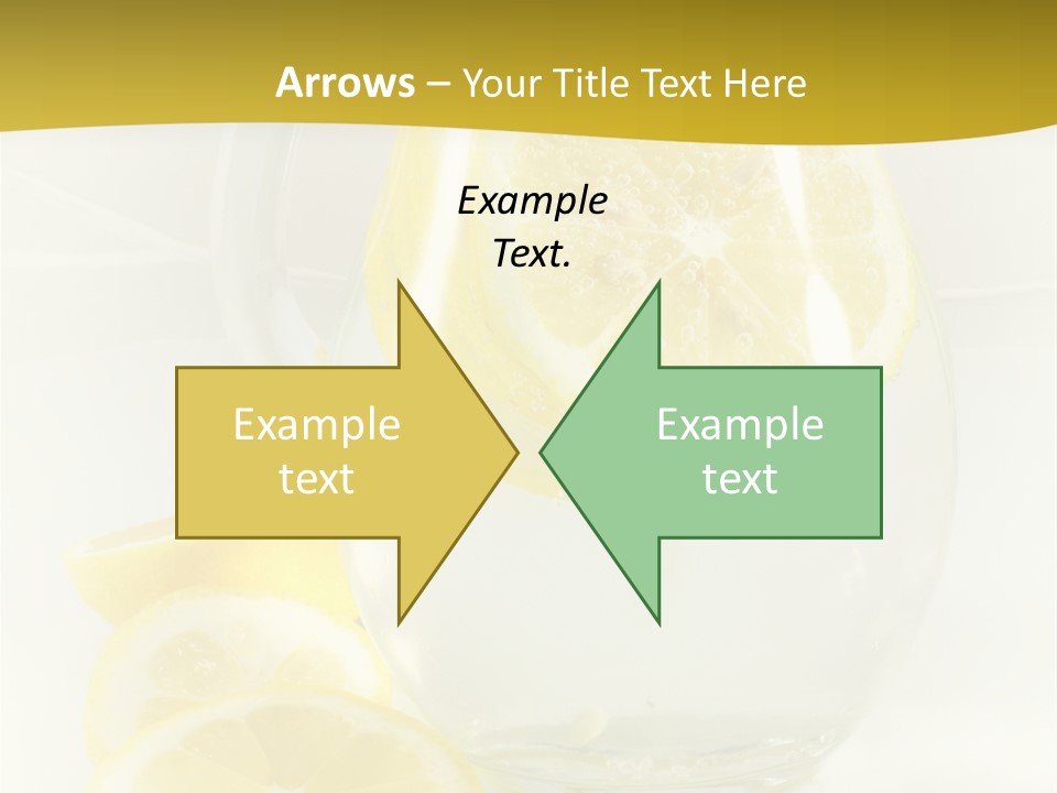 Dishware Purity Potable PowerPoint Template