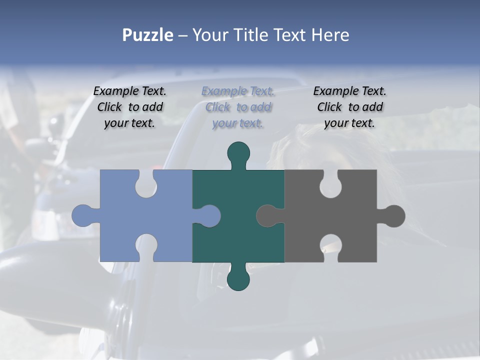 Isolated Delicious White PowerPoint Template