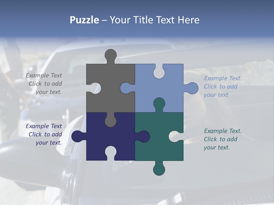 Isolated Delicious White PowerPoint Template