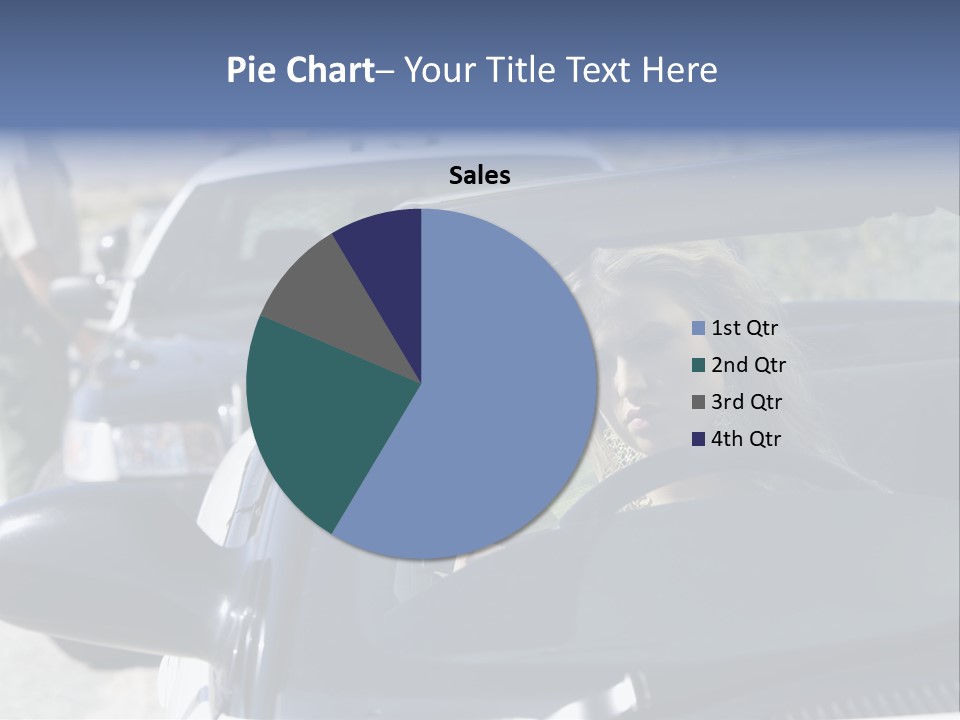 Isolated Delicious White PowerPoint Template