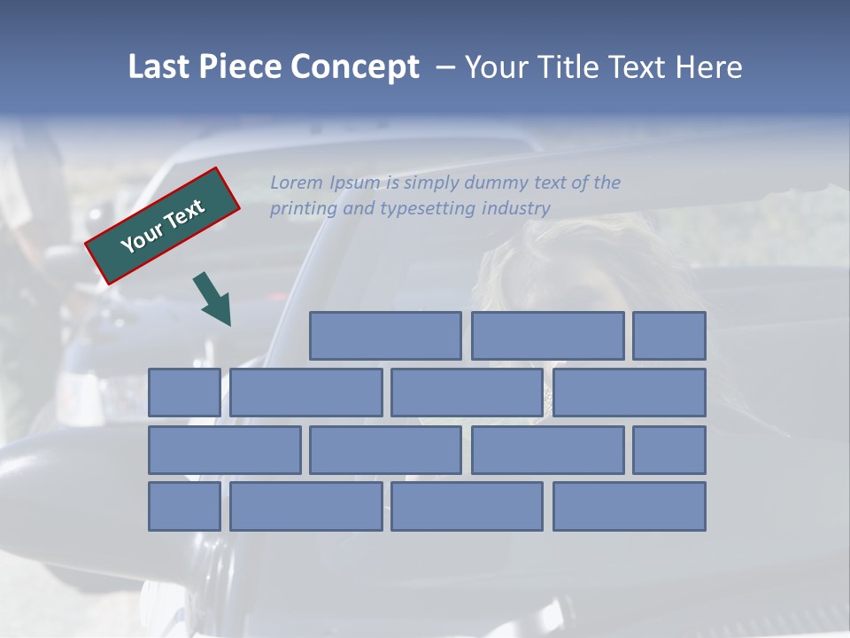 Isolated Delicious White PowerPoint Template