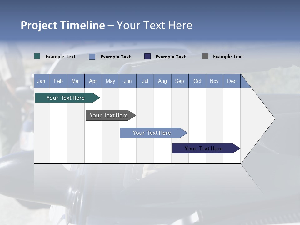 Isolated Delicious White PowerPoint Template