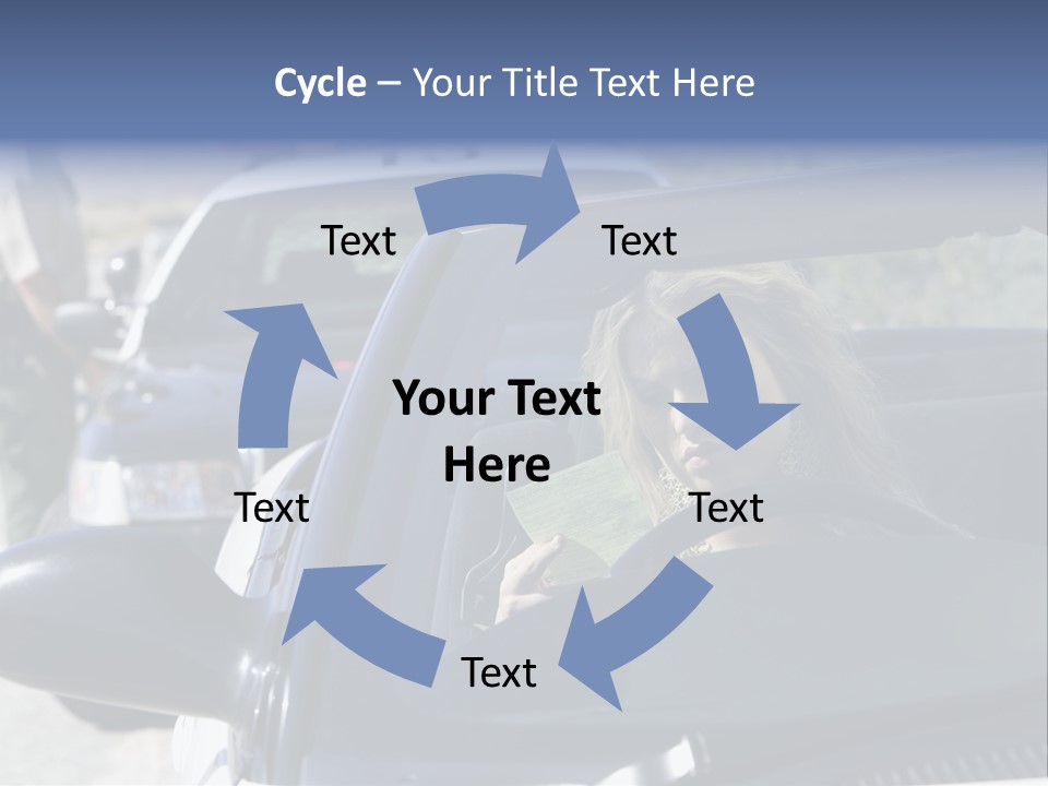 Isolated Delicious White PowerPoint Template