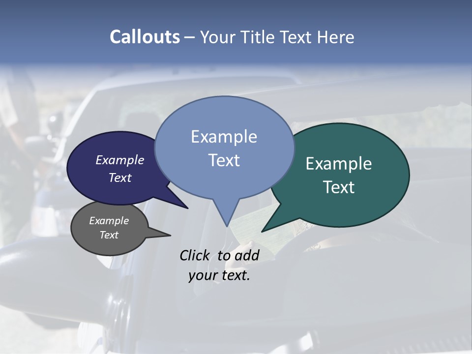 Isolated Delicious White PowerPoint Template