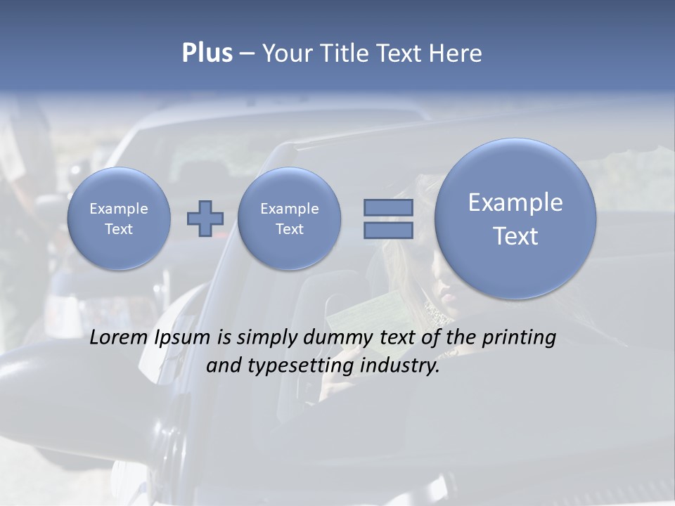 Isolated Delicious White PowerPoint Template
