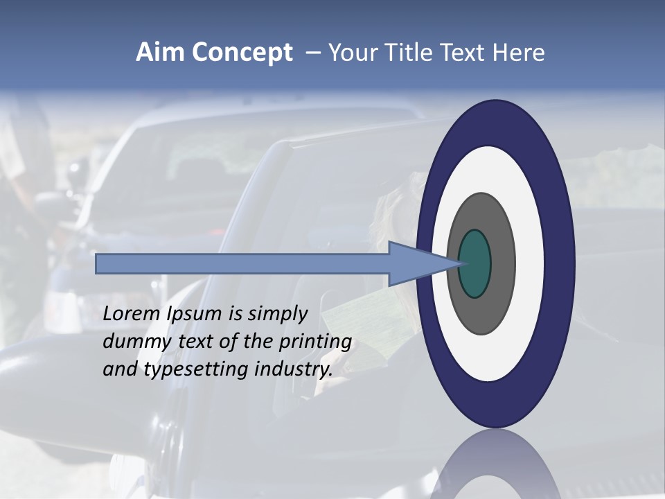 Isolated Delicious White PowerPoint Template