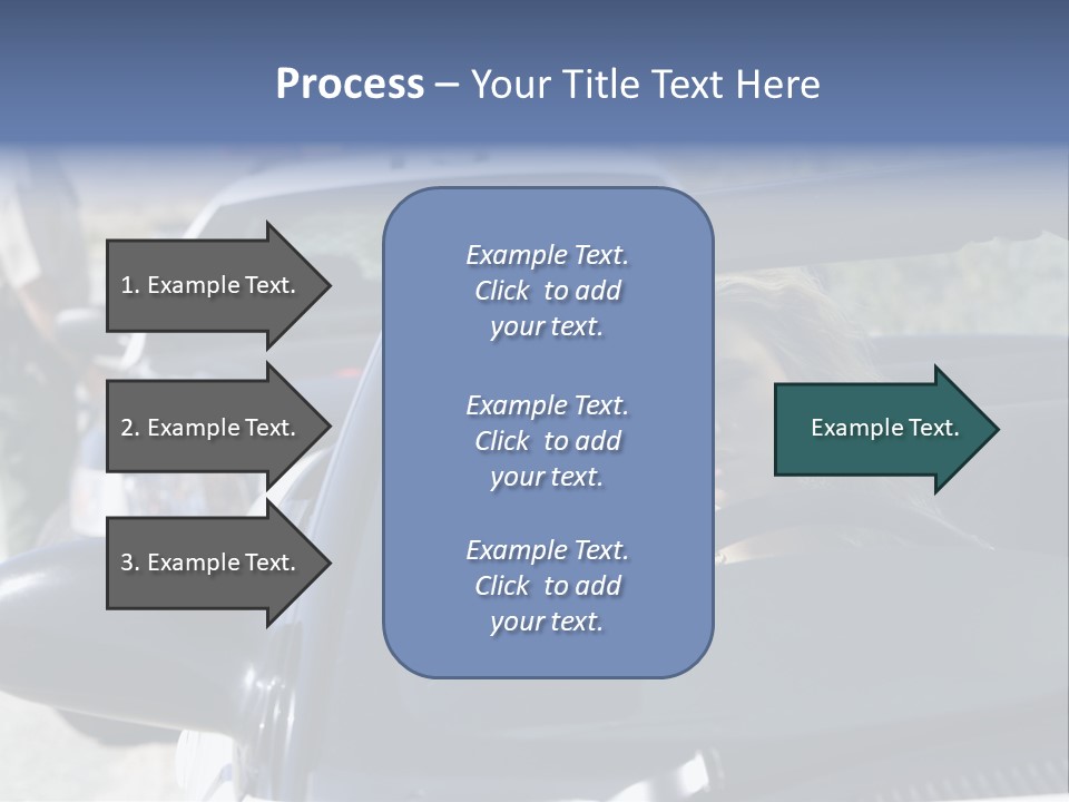Isolated Delicious White PowerPoint Template