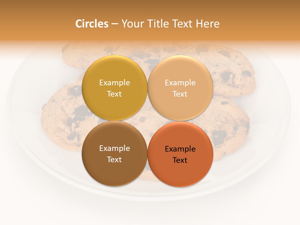 Isolated Delicious White PowerPoint Template