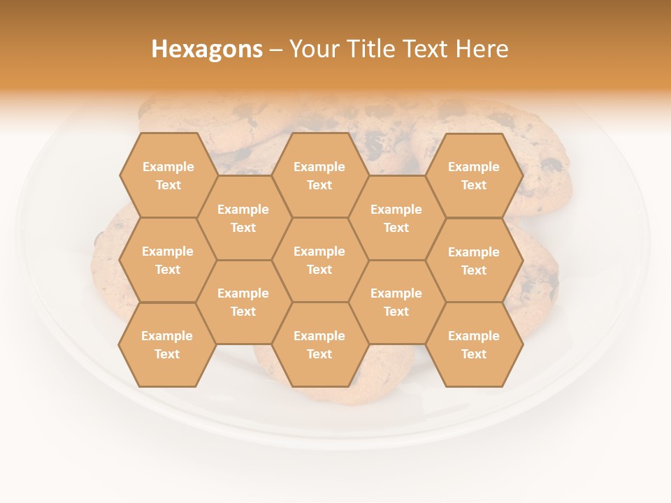 Isolated Delicious White PowerPoint Template