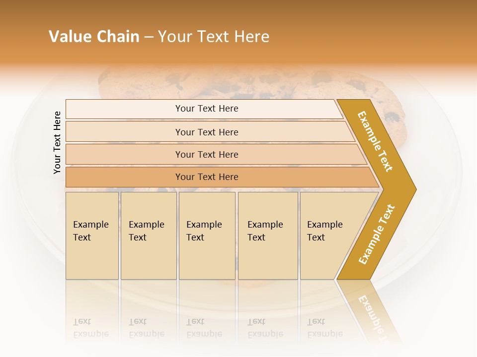 Isolated Delicious White PowerPoint Template