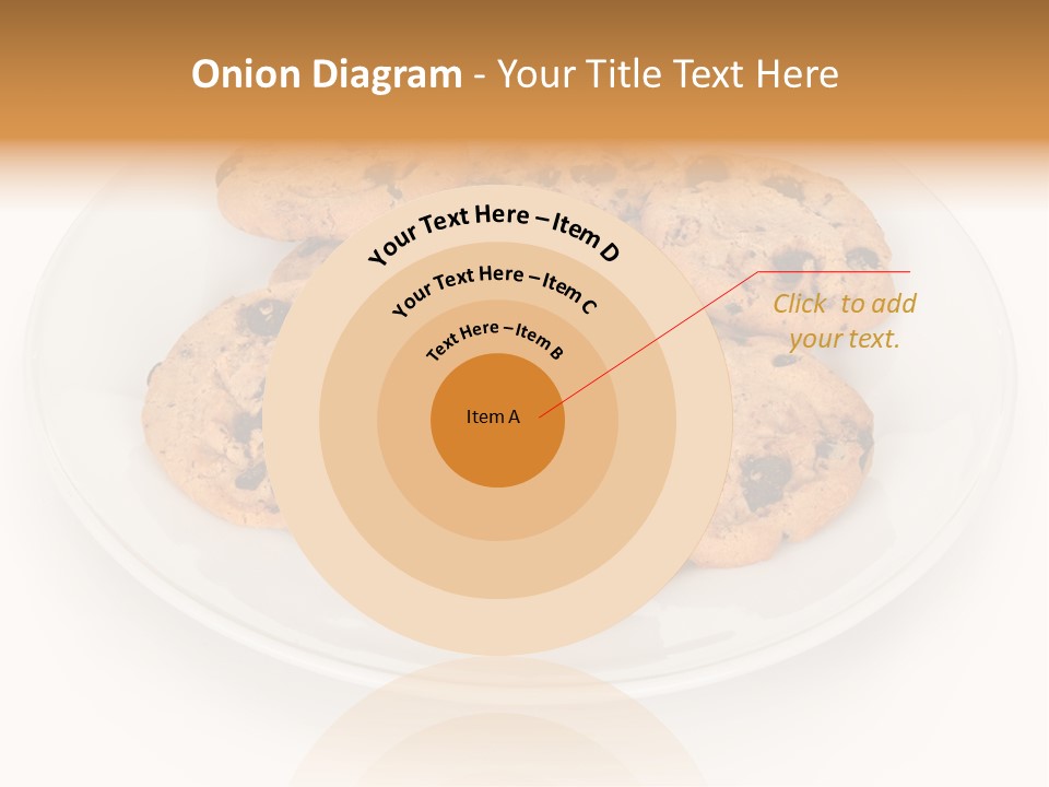 Isolated Delicious White PowerPoint Template