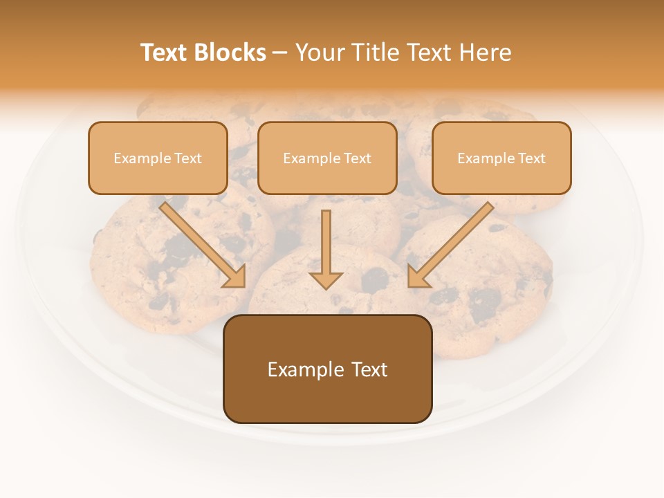 Isolated Delicious White PowerPoint Template