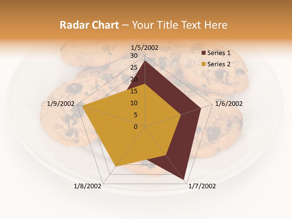 Isolated Delicious White PowerPoint Template