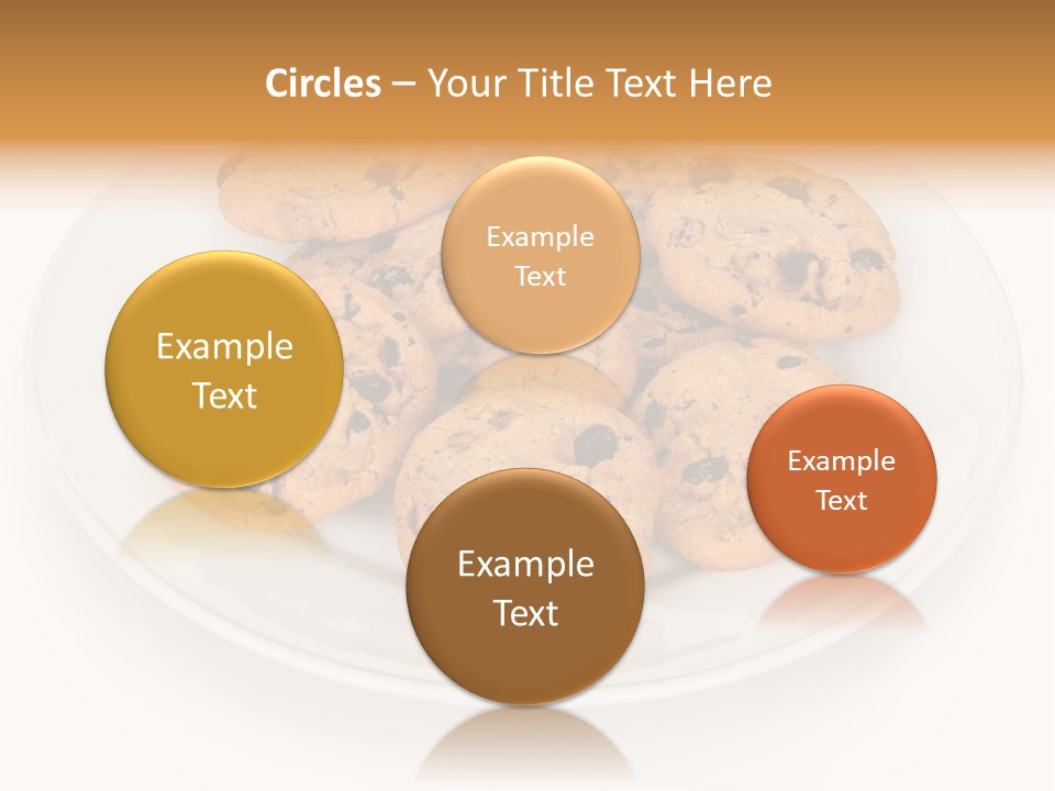 Isolated Delicious White PowerPoint Template