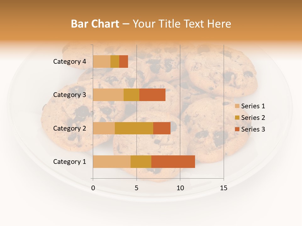 Isolated Delicious White PowerPoint Template