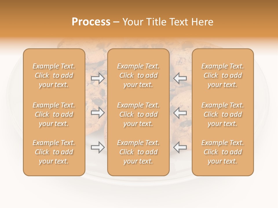 Isolated Delicious White PowerPoint Template