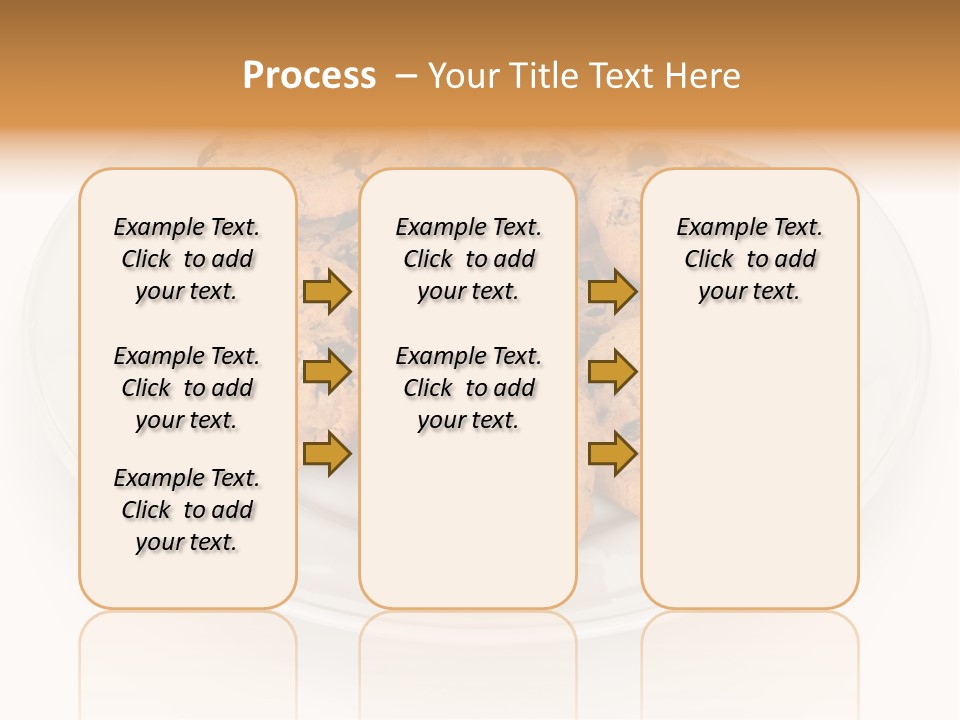 Isolated Delicious White PowerPoint Template