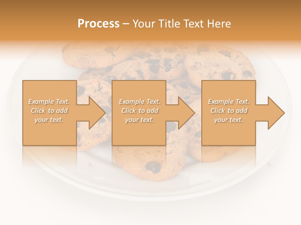 Isolated Delicious White PowerPoint Template