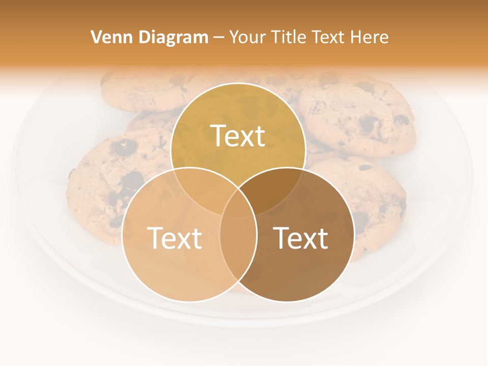 Isolated Delicious White PowerPoint Template