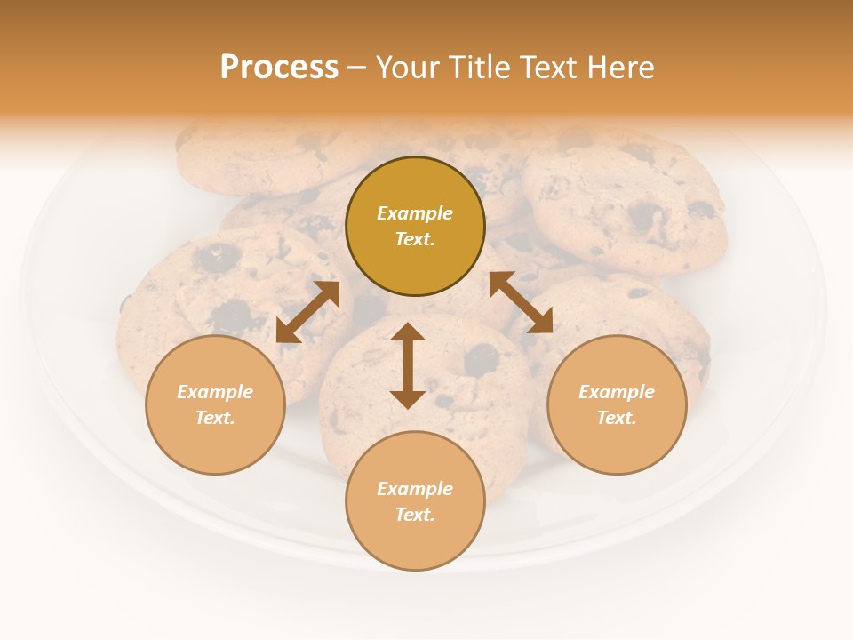 Isolated Delicious White PowerPoint Template