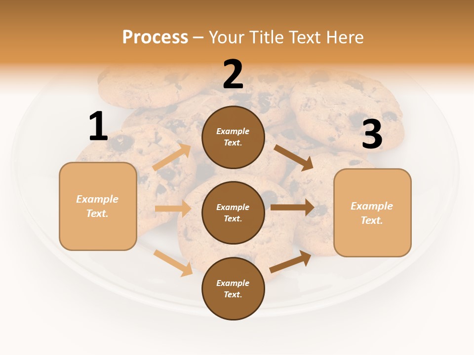 Isolated Delicious White PowerPoint Template
