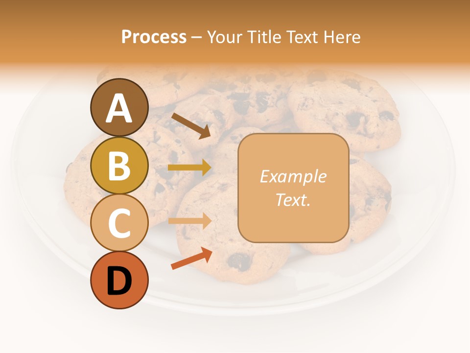 Isolated Delicious White PowerPoint Template