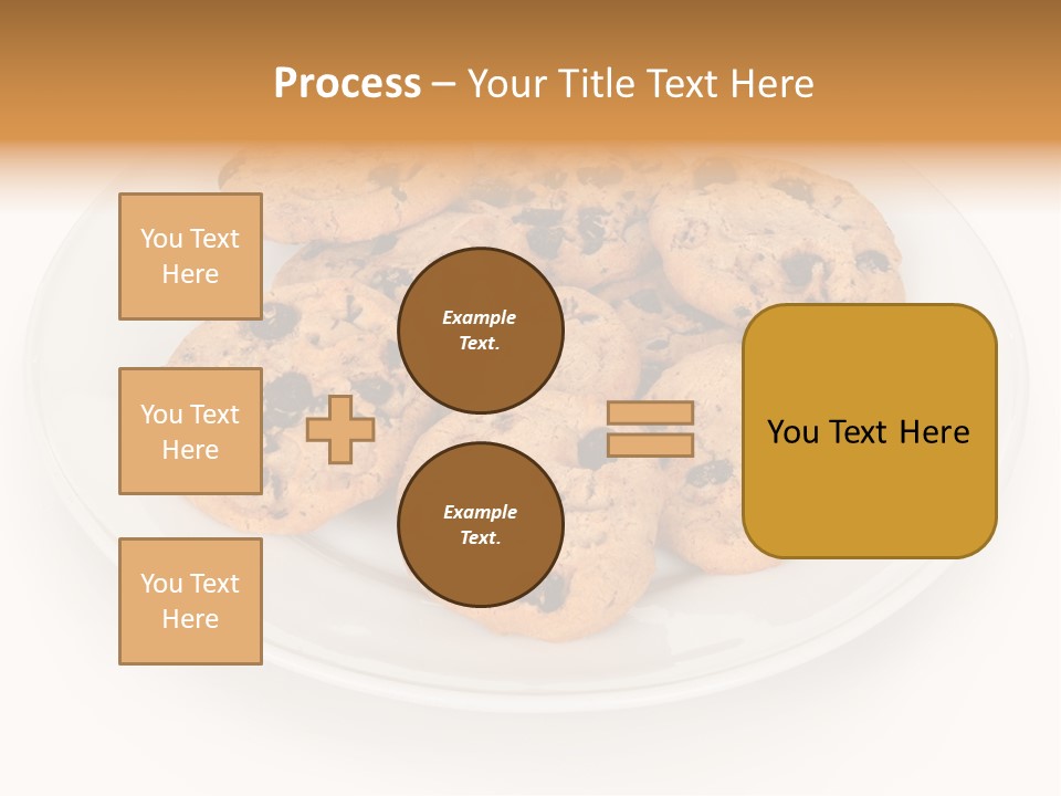 Isolated Delicious White PowerPoint Template