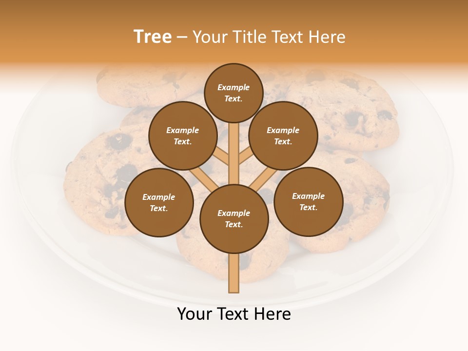 Isolated Delicious White PowerPoint Template