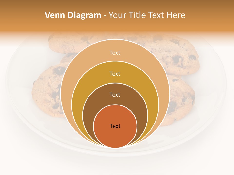 Isolated Delicious White PowerPoint Template