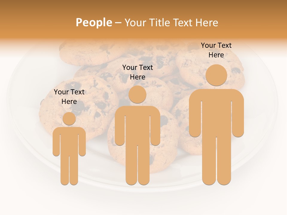 Isolated Delicious White PowerPoint Template