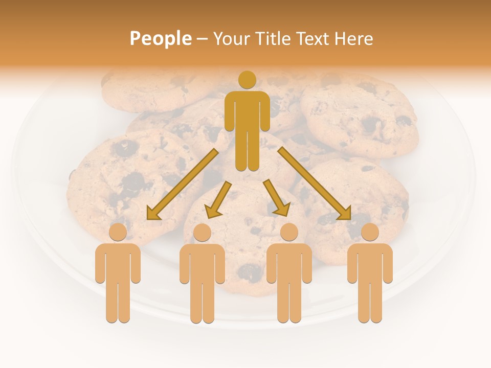 Isolated Delicious White PowerPoint Template