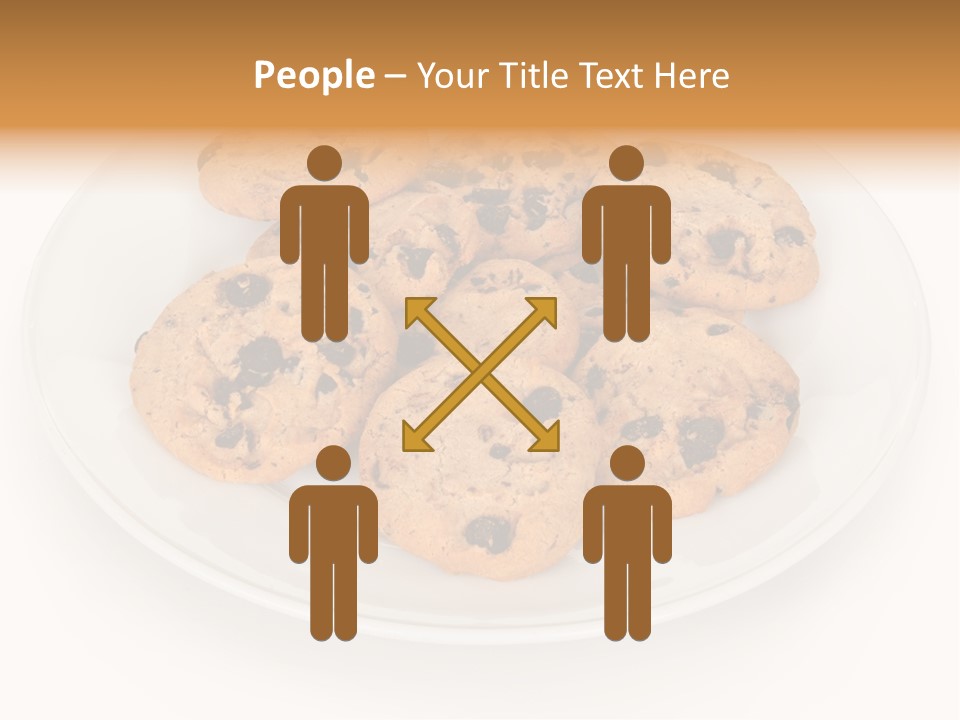 Isolated Delicious White PowerPoint Template