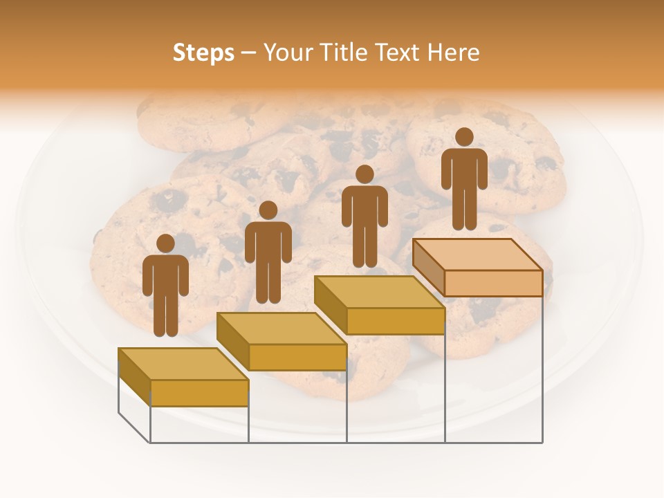 Isolated Delicious White PowerPoint Template