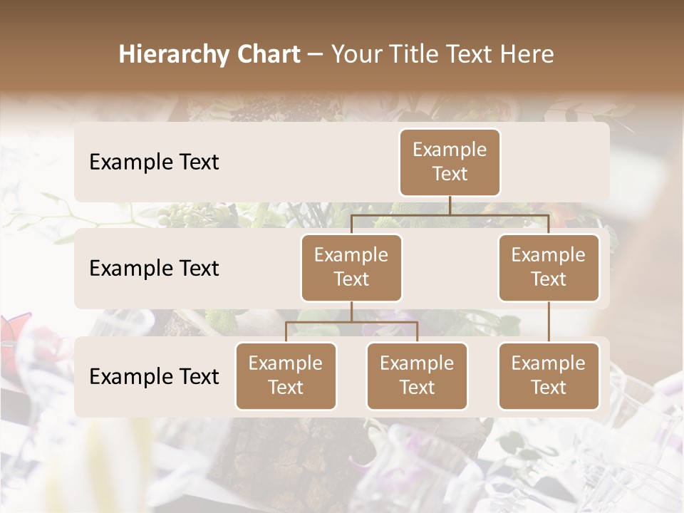Beautiful Scenery Bouquet PowerPoint Template