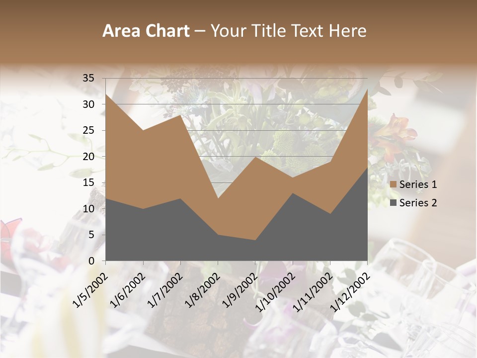 Beautiful Scenery Bouquet PowerPoint Template