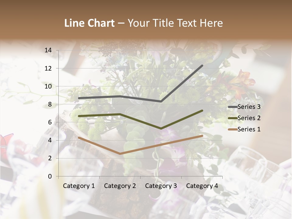 Beautiful Scenery Bouquet PowerPoint Template