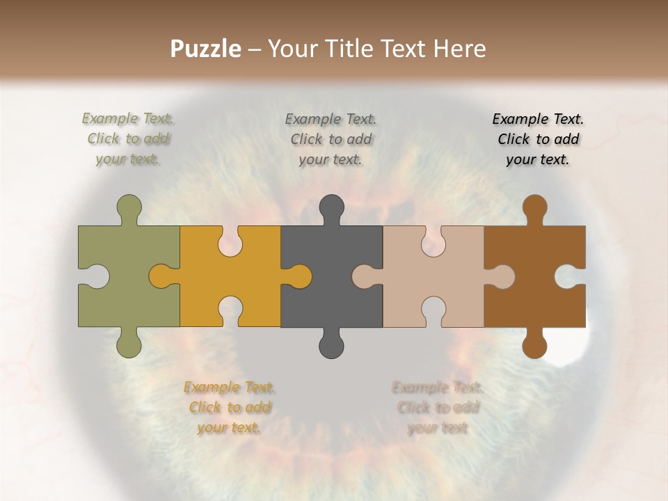 Sight Backdrops Closeup PowerPoint Template