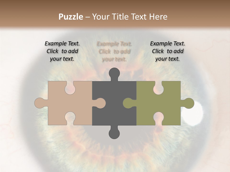 Sight Backdrops Closeup PowerPoint Template