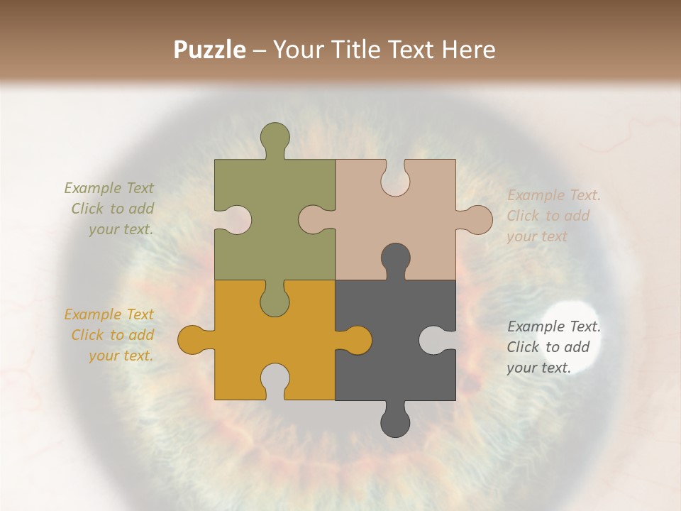 Sight Backdrops Closeup PowerPoint Template