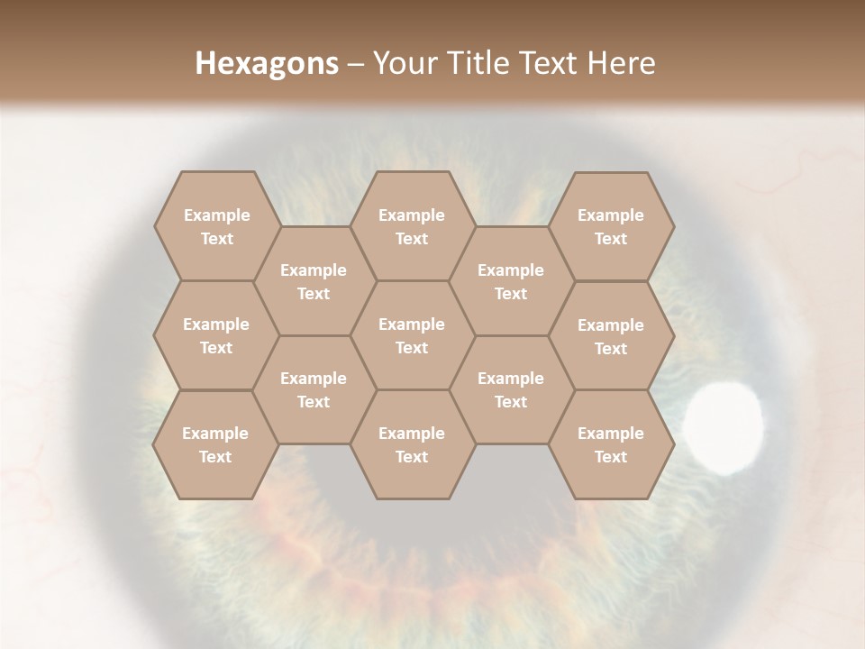 Sight Backdrops Closeup PowerPoint Template